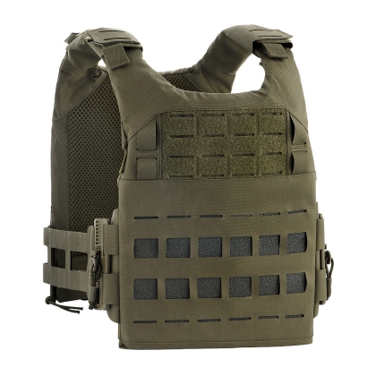 GILET PORTE PLAQUE M-TAC COUPE LASER RANGER VERT