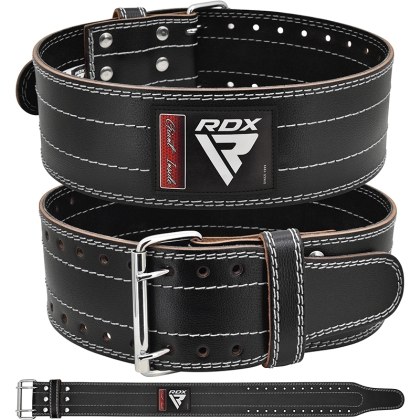 RDX RD1 4" Powerlifting-Gürtel aus Leder